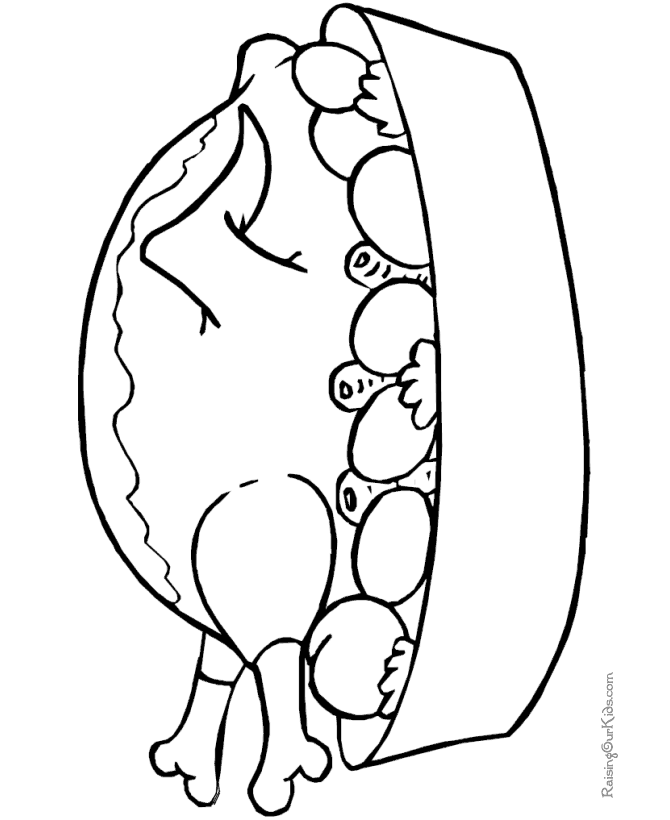 Food Coloring Pages. printable coloring pages